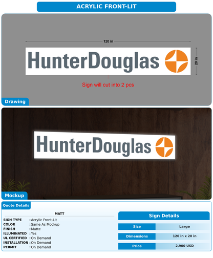 CUSTOM MOCKUP SIGN FOR Matt