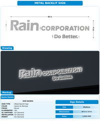 CUSTOM MOCKUP SIGN FOR Don Rahrig