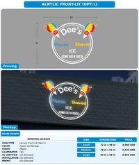 CUSTOM MOCKUP SIGN FOR Demetric Jackson