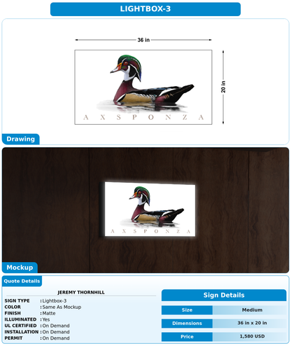 CUSTOM MOCKUP SIGN FOR Jeremy Thornhill