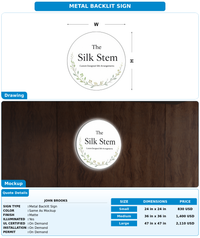 CUSTOM MOCKUP SIGN FOR John Brooks