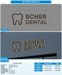 CUSTOM MOCKUP SIGN FOR Mitchell Scher