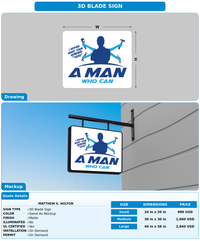 CUSTOM MOCKUP SIGN FOR Matthew S. Holton