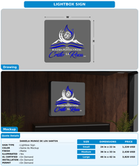 CUSTOM MOCKUP SIGN FOR Daniela Munoz de los Santos