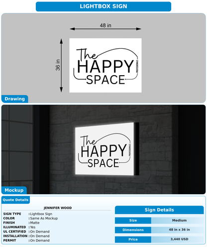 CUSTOM MOCKUP SIGN FOR Jennifer Wood
