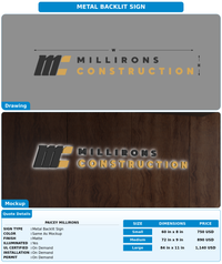 CUSTOM MOCKUP SIGN FOR paicey millirons