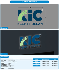 CUSTOM MOCKUP SIGN FOR Chris Hudnor