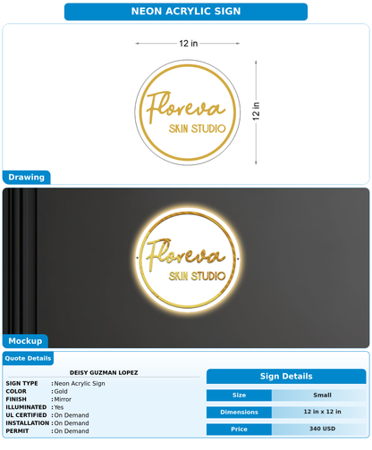 CUSTOM MOCKUP SIGN FOR Deisy Guzman Lopez