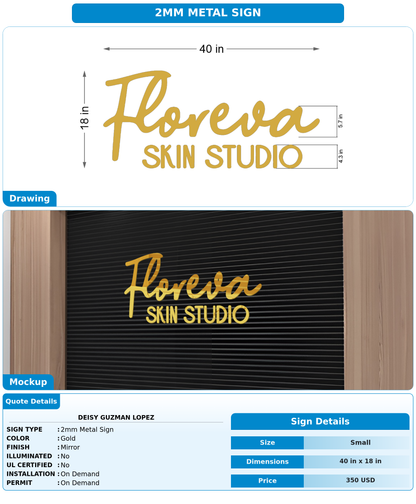 CUSTOM MOCKUP SIGN FOR Deisy Guzman Lopez