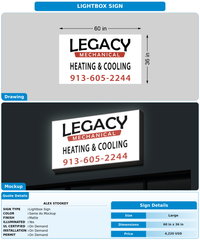 CUSTOM MOCKUP SIGN FOR Alex stookey