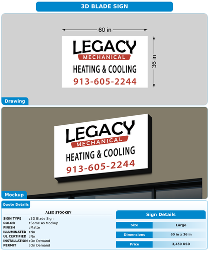 CUSTOM MOCKUP SIGN FOR Alex stookey