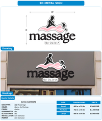 CUSTOM MOCKUP SIGN FOR Olivia Clements