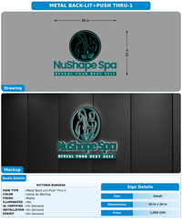 CUSTOM MOCKUP SIGN FOR Victoria Burgess