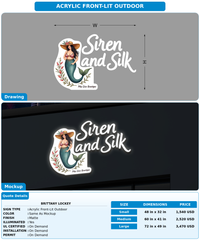CUSTOM MOCKUP SIGN FOR Brittany lockey