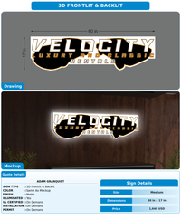 CUSTOM MOCKUP SIGN FOR Adam Granquist