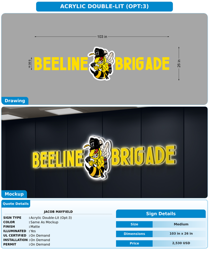 CUSTOM MOCKUP SIGN FOR Jacob Mayfield