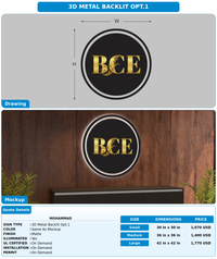 CUSTOM MOCKUP SIGN FOR Mohammad