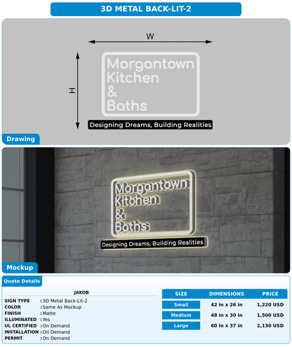 CUSTOM MOCKUP SIGN FOR Jakob