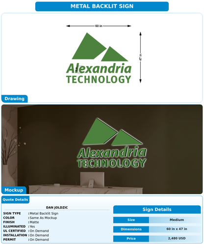 CUSTOM MOCKUP SIGN FOR Dan Joldzic