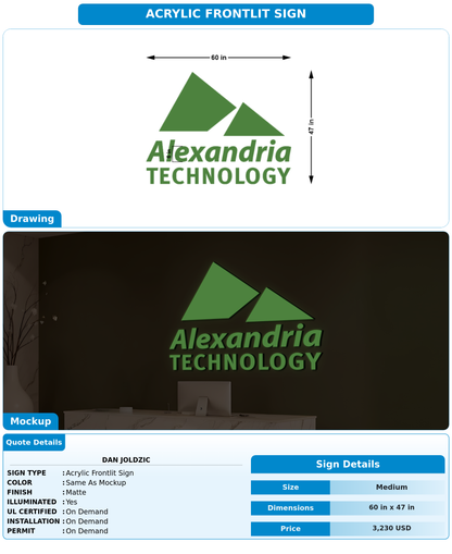 CUSTOM MOCKUP SIGN FOR Dan Joldzic