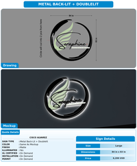 CUSTOM MOCKUP SIGN FOR Cisco Alvarez