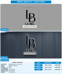 CUSTOM MOCKUP SIGN FOR Ahommy Mercedes