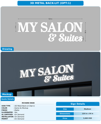 CUSTOM MOCKUP SIGN FOR Richard Dean