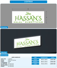 CUSTOM MOCKUP SIGN FOR James Randolph