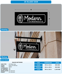 CUSTOM MOCKUP SIGN FOR Malori Mattimore