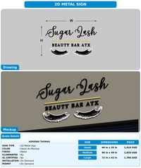 CUSTOM MOCKUP SIGN FOR Adrienn Thomas