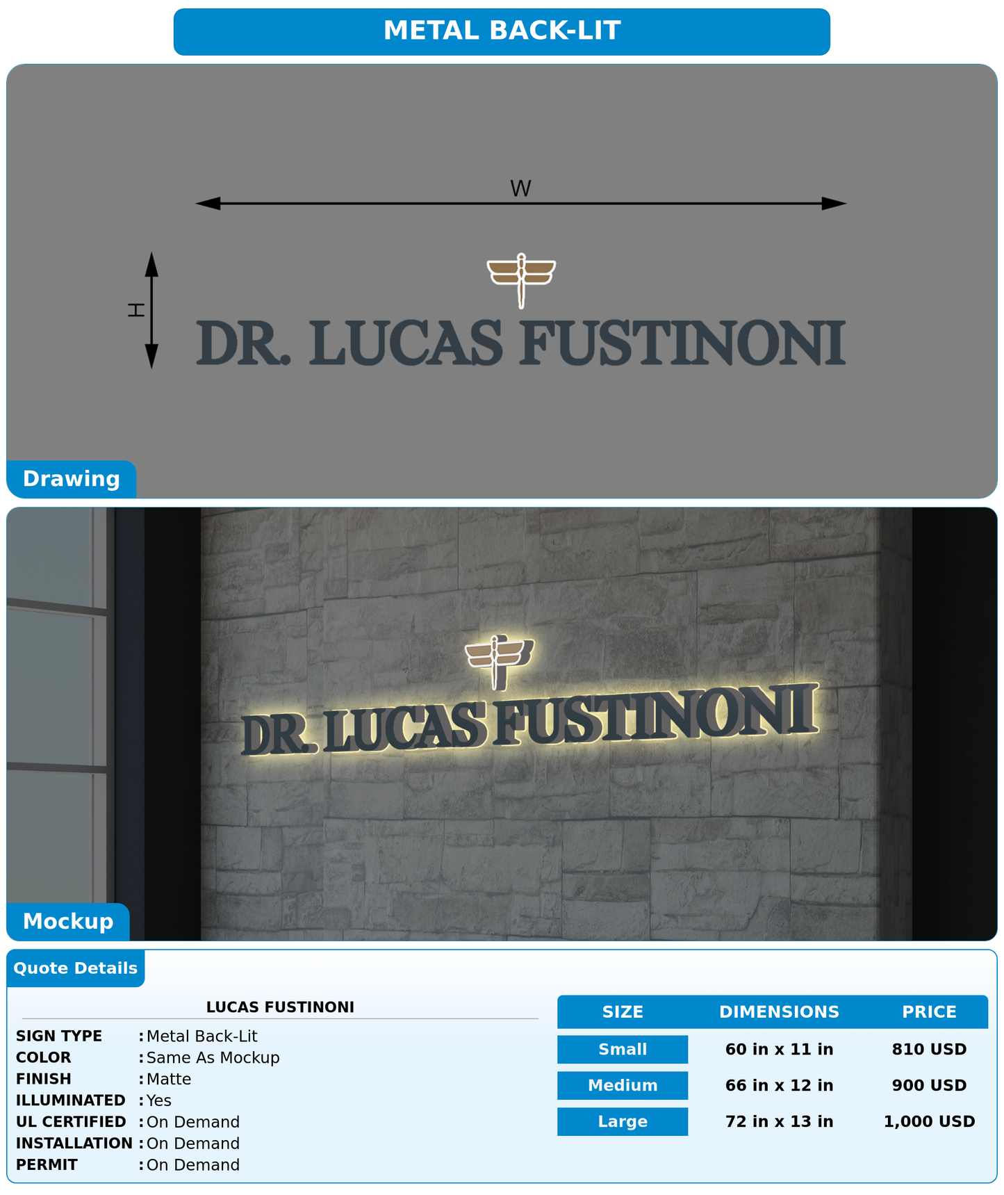 CUSTOM MOCKUP SIGN FOR Lucas Fustinoni