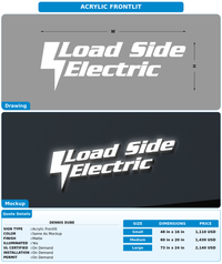 CUSTOM MOCKUP SIGN FOR Dennis Dube