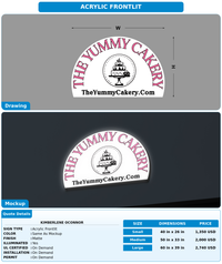 CUSTOM MOCKUP SIGN FOR Kimberlene OConnor