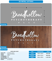 CUSTOM MOCKUP SIGN FOR Sheri-Ann N Best