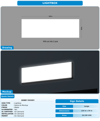 CUSTOM MOCKUP SIGN FOR Bobby Yousefi