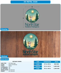CUSTOM MOCKUP SIGN FOR Bethany Downs