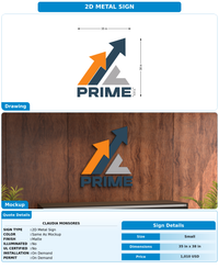 CUSTOM MOCKUP SIGN FOR Claudia Monsores