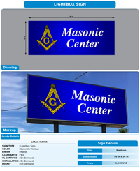 CUSTOM MOCKUP SIGN FOR Sarah Mayer