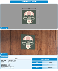 CUSTOM MOCKUP SIGN FOR Ryan