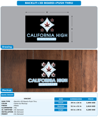 CUSTOM MOCKUP SIGN FOR Vincent