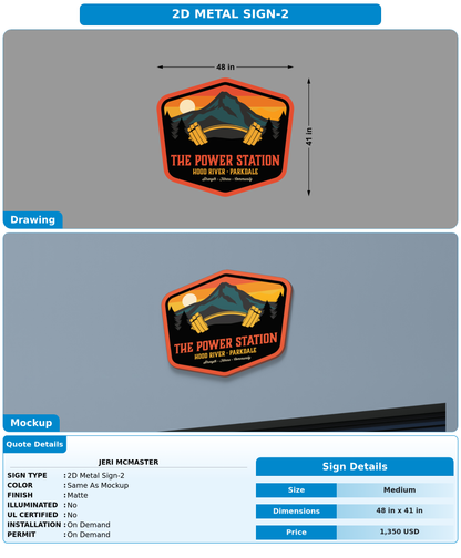 CUSTOM MOCKUP SIGN FOR Jeri McMaster