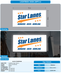 CUSTOM MOCKUP SIGN FOR Alicia Thompson