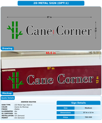 CUSTOM MOCKUP SIGN FOR Andrew Nguyen