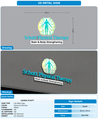 CUSTOM MOCKUP SIGN FOR Lauren Schott