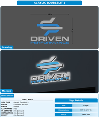CUSTOM MOCKUP SIGN FOR Corey White