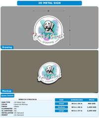 CUSTOM MOCKUP SIGN FOR Rebecca R Pasciscia