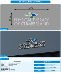 CUSTOM MOCKUP SIGN FOR Tom Almeida