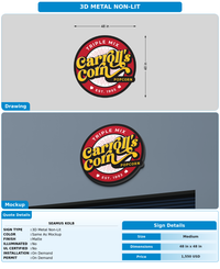 CUSTOM MOCKUP SIGN FOR Seamus Kolb