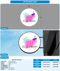 CUSTOM MOCKUP SIGN FOR Brittney Shockey