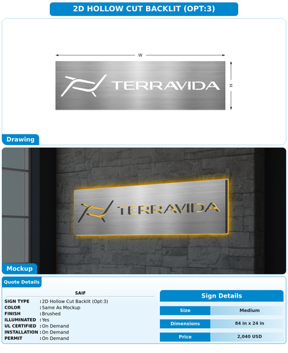 CUSTOM MOCKUP SIGN FOR Saif